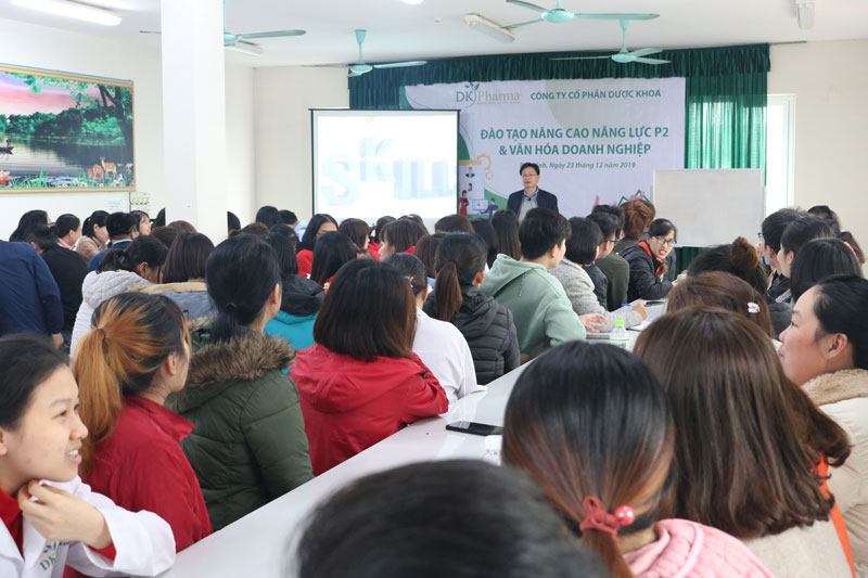 Hơn 300 nhân viên DK Pharma tham gia chương trình đào tạo “Nâng cao năng lực p2 và văn hóa doanh nghiệp”
