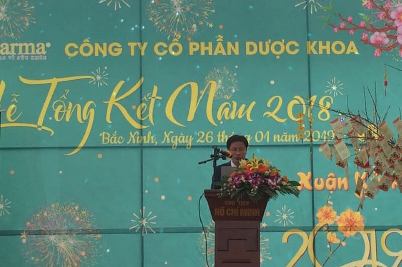 Lễ tổng kết Công ty Cổ phần Dược Khoa năm 2018