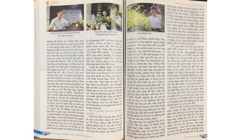 PGS. TS Trần Văn Ơn – Top 100 chân dung nhân vật vì sự nghiệp phát triển ASEAN