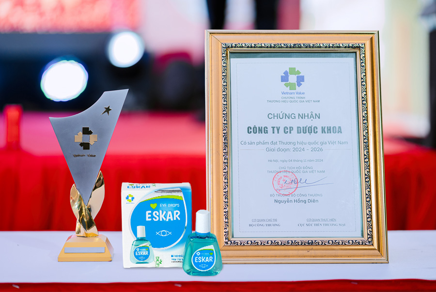 Eskar thay đổi nhãn bao bì: Biểu tượng mang giá trị lớn