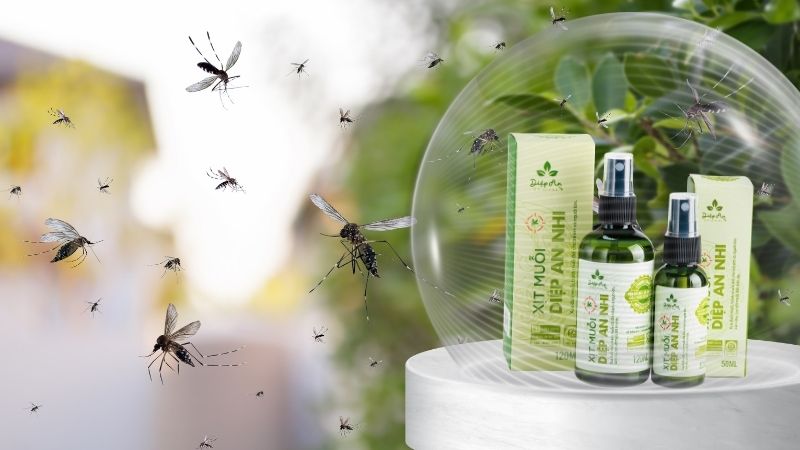 Xịt muỗi thảo dược Diệp An Nhi cho bé – Bảo vệ con an toàn trong mùa sốt xuất huyết