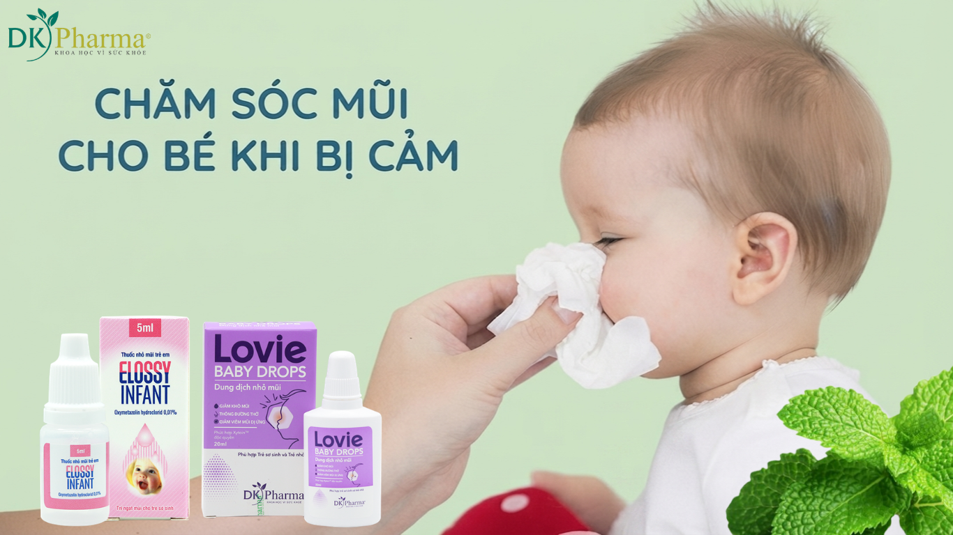 Chăm sóc mũi cho bé khi bị cảm: Những sai lầm khiến con nghẹt mũi nặng hơn và cách xử lý